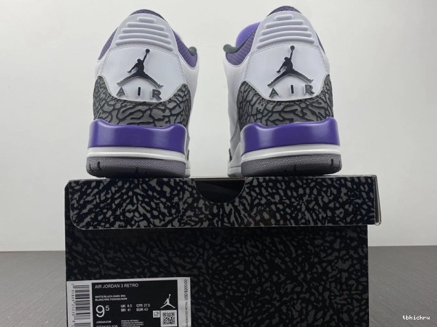 Rep TBkick Jordan Retro CT8532-105 Air 'Dark 3 Iris' 0629